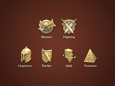 Icon dragon knight game ui