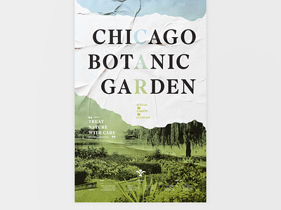 Chicago Botanic Garden Poster