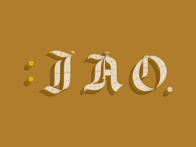 jao \\ my name, my life design type design typography