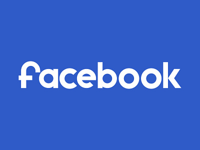 Facebook logo Re-design affinity branding cool design flat flat design icon logo minimal modern modern logo new typography vector