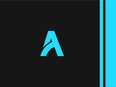Absolute Unit logo 2nd option affinity branding cool design flat flat design icon logo minimal typography vector