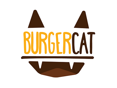 BurgerCat burger cat game logo