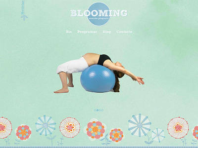 Blooming - Final illustration web design web development