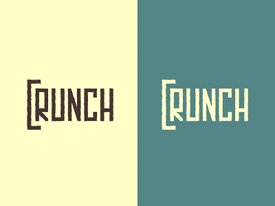 Daily Logo Challenge Day 21 crunch daily logo chllenge logo