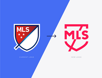 MLS Logo Redesign adobe illustrator branding design logo logo design logo redesign major league soccer mls premier league redesign soccer sport logo stephen biddle team logo vector