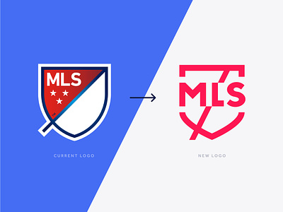 MLS Logo Redesign adobe illustrator branding design logo logo design logo redesign major league soccer mls premier league redesign soccer sport logo stephen biddle team logo vector
