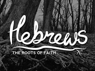 Hebrews title vintage