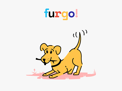 Furgo! branding dog park dogpark dogs illustration playful puppies