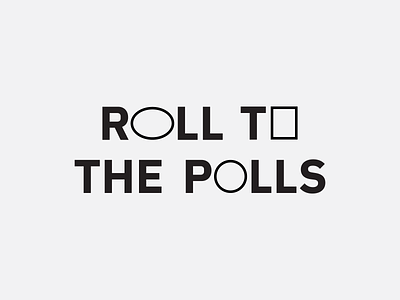 RTTP 2020 2020 bikes branding mobility roll to the polls thicc type vote