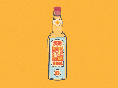Bottle Up aiga az bottle bright illustrator line phoenix rustic tequila vector