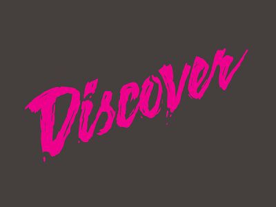 Discover WIP cutsom type energetic illustration lettering raw rustic vector wip