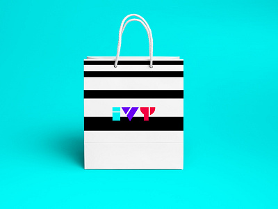 meet I V Y branding ivy neon tech logo teenagers wip