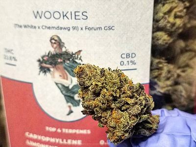 wookies art branding cannabis collage goddess packaging print weed