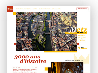 Metz Website redesign redesign ui design webdesign