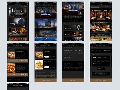 restaurant Mobile app branding hotel app mobile app design online booking restaraunt