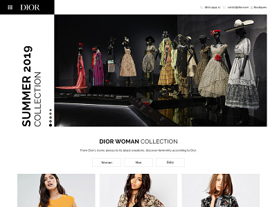 Dior Fashion Apparel branding clothes shop designer collection fashion app fashion art fashion blogger fashion designer typography ux web