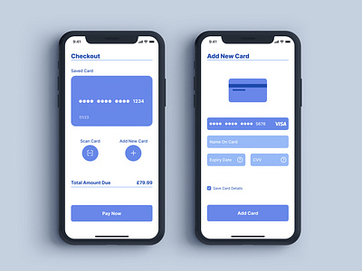 Daily UI 002 - Card Checkout