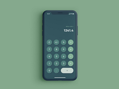 Daily UI 004 - Calculator