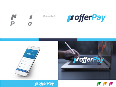 OfferPay app app icon branding design icon lettering logo offerpay p icon p logo ui