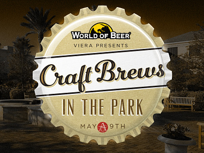 Craft Brews in the Park beer logo