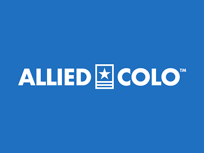 Allied Colo logo branding logo