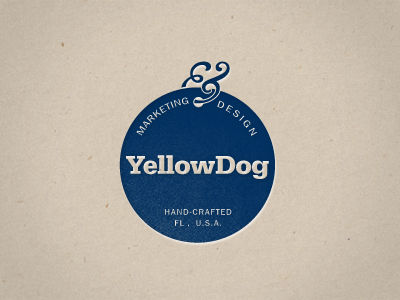 YellowDog logo redesign branding logo