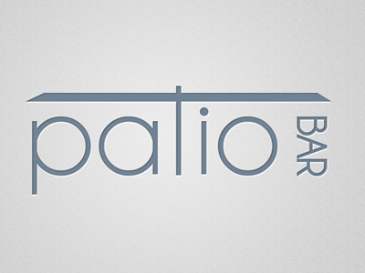 Patio Bar branding logo