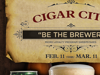 Cigar City Brewing / WOB poster