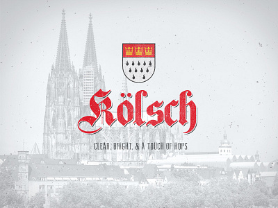 Kölsch - Beer Style Logo beer branding design identity logo