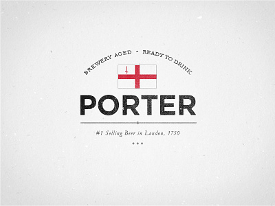 Porter - Beer Styles Branding beer branding design identity logo