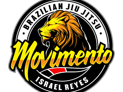 Movimento jiu jitsu jiu jutsu logo logodesign logos mascot design spot logo typography