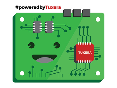 Tuxera sticker - 02 data file mother board poweredbytuxera reliability security tuxera