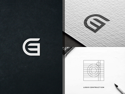 GE MONOGRAM LOGO DESIGN