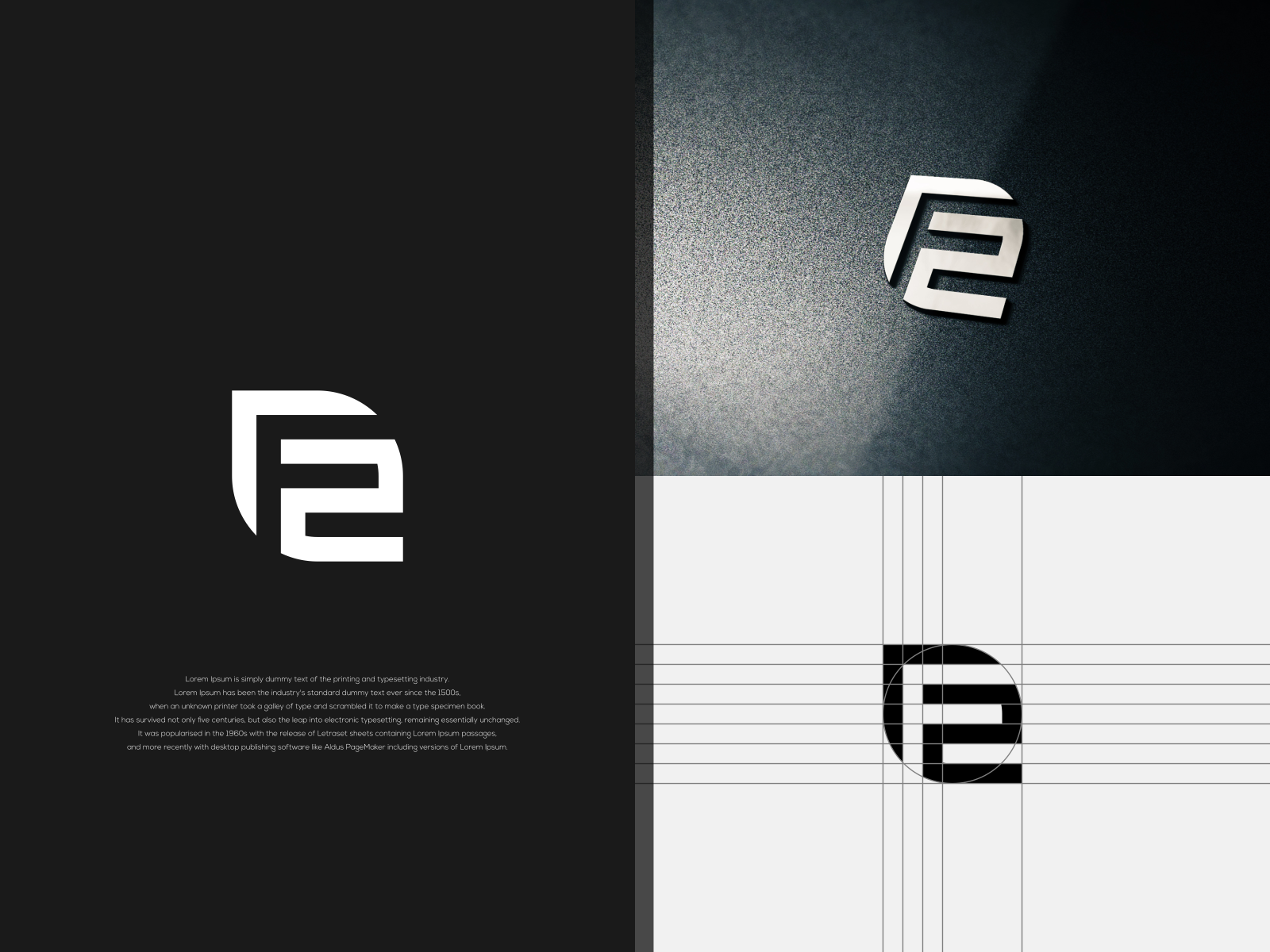 F2 MONOGRAM LOGO DESIGN by Meizzaluna Design on Dribbble