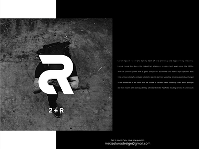 2R MONOGRAM LOGO DESIGN