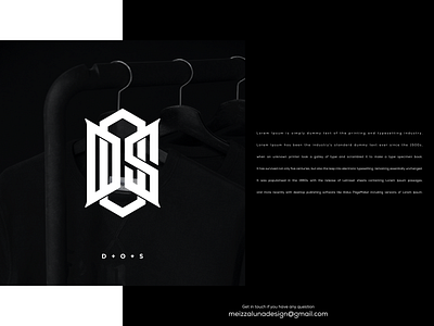 DOS MONOGRAM LOGO DESIGN