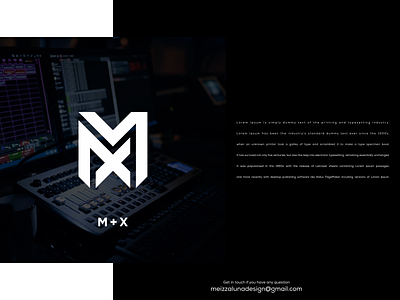 MX MONOGRAM LOGO