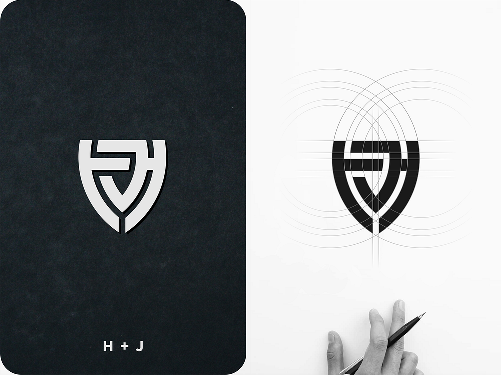 Hj Logo designs, themes, templates and downloadable graphic elements on ...