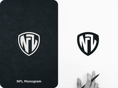 NFL MONOGRAM LOGO