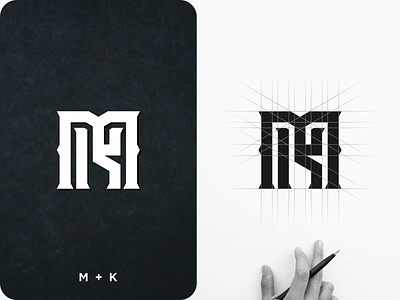 MK MONOGRAM LOGO best logo branding identity logo mk monogram mk monogram logo monogram monogram design monogram logo