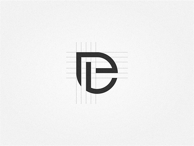 Pl Monogram art brand branding clean design flat icon identity illustration lettering logo minimal monogram monogram design monogram logo type typography ui ux vector