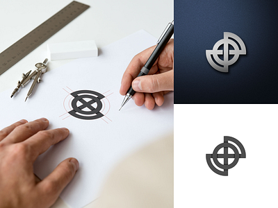 Dop Monogram art branding clean corporate brand identity corporate logo design design flat icon identity logo logoworld monogram monogram design monogram logo photooftheday ui uiux ux vector website