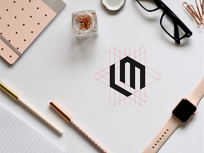 Ml Monogram art branding clean corporate brand identity corporate logo design design flat icon identity lettering logo logoworld minimal monogram monogram design monogram logo photooftheday type typography vector