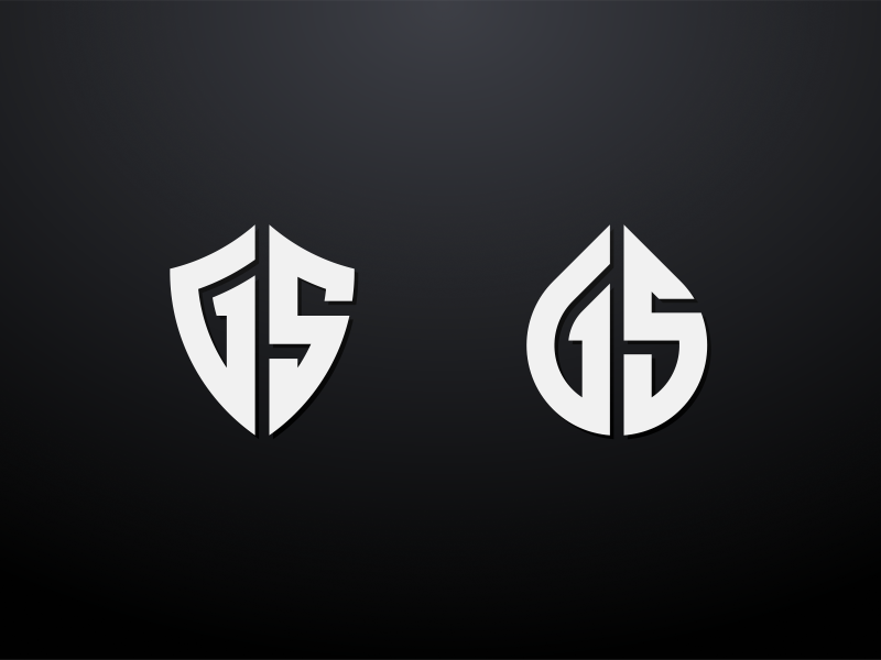 Left or Right? GS Monogram. by Meizzaluna Design on Dribbble