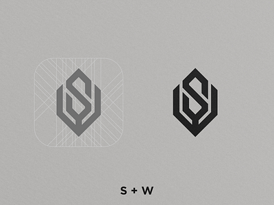 SW Monogram art brand branding clean corporate brand identity corporate logo design design flat icon identity illustration logo logo design logoworld minimal monogram monogram design monogram logo photooftheday vector