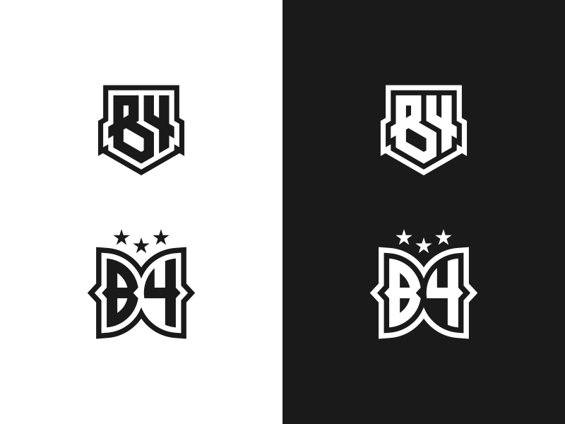 B4 Esport Logo by Meizzaluna Design on Dribbble