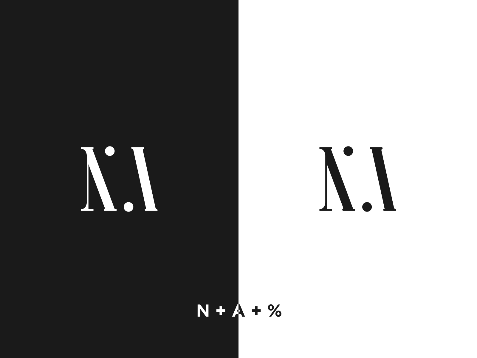 NA LOGO CONCEPT by Meizzaluna Design on Dribbble