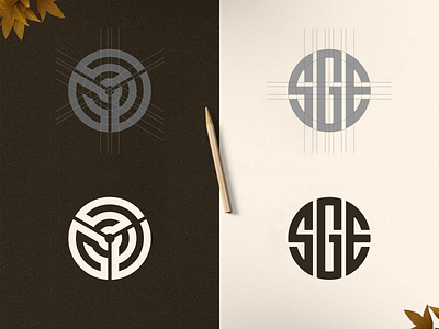 SGE MONOGRAM apparel logo brand design brand identity branding branding design design fashion logo flat identity logo logoawesome logoplace logotype minimal monogram monogram design monogram logo vector