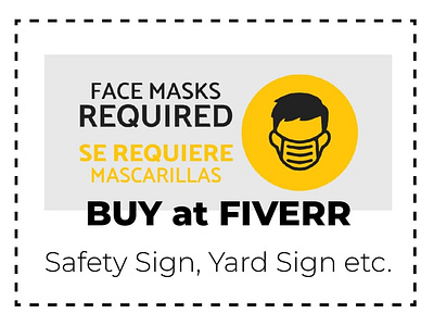 FaceMask Required Sign