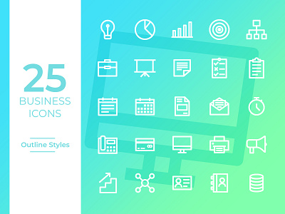 Business Icons Outline Styles business icon icon a day icon artwork icon design icons design icons pack icons set line icon outline icons ui ui pack user inteface